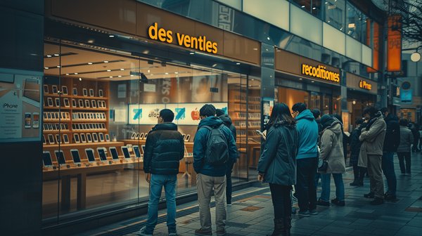 Essor des ventes d'iphone reconditionnés